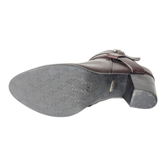 VIONIC Trinity Brown Leather Ankle Boot Size 9 - Picture 8 of 9